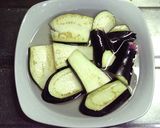 茄子レタス醤油パスタ 【冷やし】作り方1写真