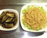 茄子レタス醤油パスタ 【冷やし】作り方8写真