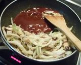 黄金の味☆煮込みハンバーグ作り方4写真