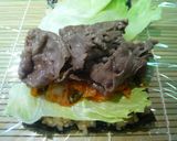 牛肉とキムチの黄金海苔巻き作り方4写真
