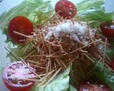 パリパリそうめん☆サラダ作り方6写真