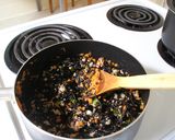 ひじきとひき肉の煮物作り方3写真