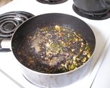 ひじきとひき肉の煮物作り方4写真