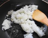 簡単一人ランチ✿スタミナ風オムライス作り方1写真