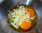 簡単一人ランチ✿スタミナ風オムライス作り方5写真