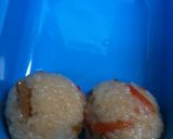 ☆キャラ弁　七夕　織り姫＆彦星☆作り方1写真