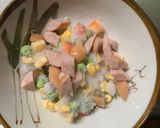 全てレンジ冷めても美味しい餃子炒飯弁当作り方2写真