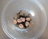 たらこと塩昆布のオイルおにぎり。作り方3写真