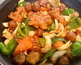 まる×から欲張り酢鶏作り方8写真