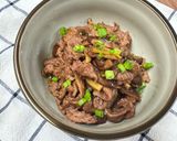 牛肉と椎茸のしぐれ煮作り方5写真