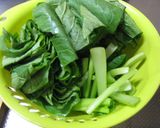 小松菜の煮びたし♪しらす入り作り方1写真