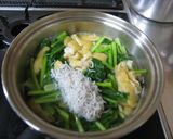 小松菜の煮びたし♪しらす入り作り方5写真