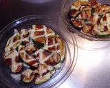 ナスとズッキーニのチーズ焼き～味噌仕立て作り方4写真