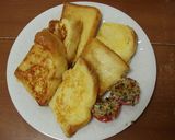 付け合わせに☆ミニトマトのパン粉焼き作り方5写真