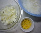 カマンベール＆野菜のカップ《醤油マヨ》作り方2写真