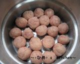 わんこごはん☆お薬が大好きになる肉団子作り方2写真