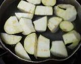 なすの(*^^*)お味噌汁作り方2写真