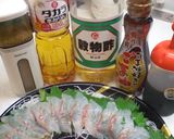一皿で簡単便利！白身魚の中国風刺身サラダ作り方1写真