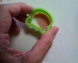 くまちゃん型で平面ベビーちゃん作り方16写真