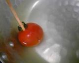 超簡単♬プチトマトの湯むき☆ポチっとな♬作り方3写真