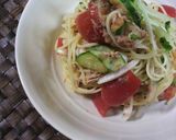 簡単◎冷製パスタ！夏の定番！作り方5写真