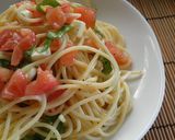 ＊トマトとチーズの冷製パスタ＊作り方7写真