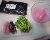 捨てないで！新生姜の汁でエコもずく酢♡作り方1写真