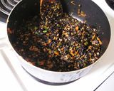 ひじきとひき肉の煮物作り方5写真