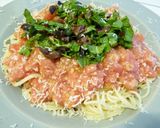 簡単トマトとアンチョビの冷製パスタ作り方5写真