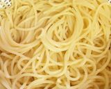 ナスと玉ねぎの冷たいスープパスタサラダ作り方4写真