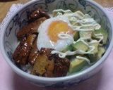 さんま缶とアボカドで☆お手軽丼♪作り方5写真