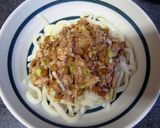 簡単＆超美味しい☆鯖と納豆の混ぜうどん☆作り方6写真