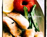 ピリ辛!ポテトチーズの焼き春巻き♬作り方5写真