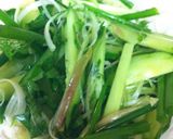 野菜たっぷり！明太子の冷製パスタ作り方2写真