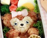 キャラ弁☆全身ダッフィー&シェリーメイ♪作り方20写真