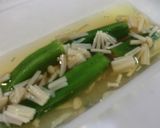 イナアガーで＊オクラとエノキのゼリー寄せ作り方6写真