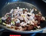 ◆しょうゆ豆豚肉炒め◆作り方2写真