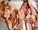 骨付き鶏肉で♡クリスマスチキン♡作り方2写真