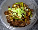 ☆牛肉とアスパラのオイスターソース炒め☆作り方8写真