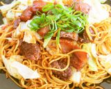 ぼっかけ焼きそば作り方8写真