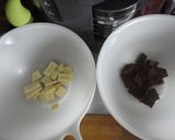 2色のチョコのなめらかムース作り方2写真