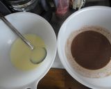 2色のチョコのなめらかムース作り方4写真