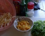 キムチ味のジャガイモチャーハン作り方2写真
