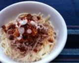 食べラー冷製豚キムうどん作り方3写真