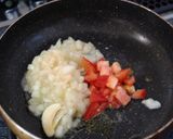 桃と生ハムの冷製パスタ♪作り方2写真