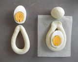 ゆでたまごでペンギンパン作り方5写真