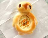 ゆでたまごでペンギンパン作り方11写真