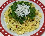 ワンパン梅じそしらすパスタ作り方6写真