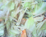 うちの定番野菜炒め～梅風味～作り方3写真