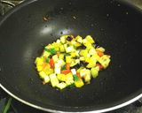 夏野菜の冷製トマトスパゲッティー作り方3写真